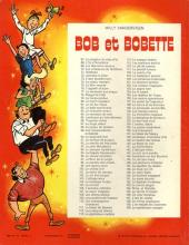 Verso de Bob et Bobette (3e Série Rouge) -160- Le bombardon bougon