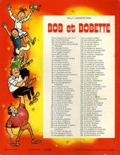 Verso de Bob et Bobette (3e Série Rouge) -162- La locomotive en or