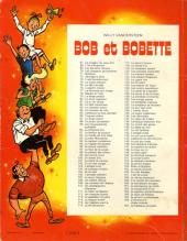 Verso de Bob et Bobette (3e Série Rouge) -167- Le flambeau chantant