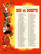 Verso de Bob et Bobette (3e Série Rouge) -179- La guerre des rafales