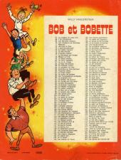 Verso de Bob et Bobette (3e Série Rouge) -184- Les dames de l'arc-en-ciel