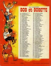 Verso de Bob et Bobette (3e Série Rouge) -189- Les troglodytes