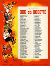 Verso de Bob et Bobette (3e Série Rouge) -205- Le chat teigne