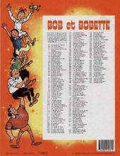 Verso de Bob et Bobette (3e Série Rouge) -232- Les Bagnolettes