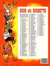 Verso de Bob et Bobette (3e Série Rouge) -233- La tactique du tic-tac