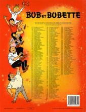 Verso de Bob et Bobette (3e Série Rouge) -250- L'espoir bleu
