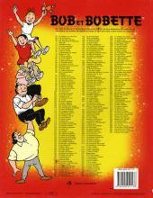 Verso de Bob et Bobette (3e Série Rouge) -293- Graines de corsaire