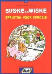 Verso de Bob et Bobette (publicitaire - bilingue) -2Da11- Le chouchou de Carmencita - Spruiten voor sprotje