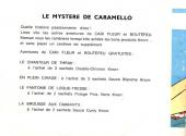 Verso de Cari Fleur -2- Le mystère de Caramello