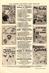 Verso de Charlot (SPE) -1a1933- Les aventures acrobatiques de Charlot