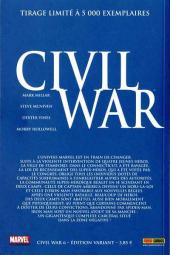 Verso de Civil War - Tome 6VC