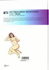 Verso de Les Équilibres meurtriers -1- Shark
