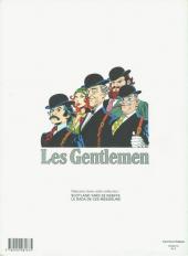 Verso de Les gentlemen (Castelli/Tacconi) -3- Le club des quatre