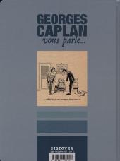 Verso de Georges Caplan vous parle...