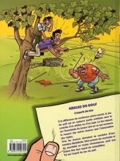 Verso de Golfeurs & Cie - Grattes, tops et chandelles garantis !