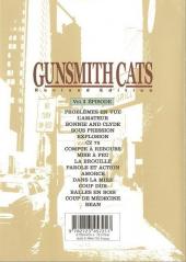 Verso de Gunsmith Cats Revised Edition -1- Tome 1