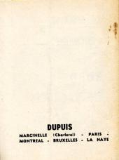 Verso de Mini-récits et stripbooks Spirou -MR1315- L'Homme moyen