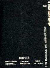 Verso de Mini-récits et stripbooks Spirou -MR1250- Les Indiens du Sud-Ouest