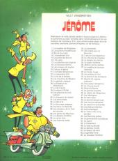 Verso de Jérôme -63- Le chevalier fantôme