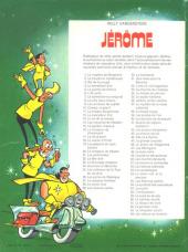 Verso de Jérôme -64- Les voleurs de ferraille