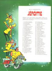 Verso de Jérôme -79- Le maniaque de la mécanique