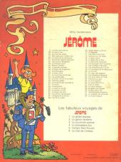 Verso de Jérôme (Les fabuleux voyages de) -6- Le chat de Carabas