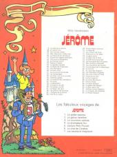Verso de Jérôme (Les fabuleux voyages de) -7- Les escarpins magiques