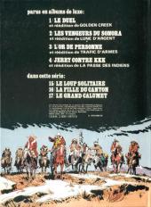 Verso de Jerry Spring -15a1979- Le Loup Solitaire et mon ami Red