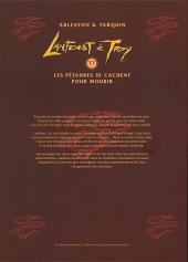Verso de Lanfeust de Troy -7COF- Les pétaures se cachent pour mourir