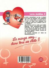 Verso de Love junkies -5- Tome 5