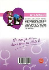 Verso de Love junkies -6- Tome 6