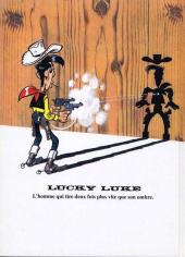Verso de Lucky Luke (Pub et Pastiches) -Esso- Un cheik au Far West