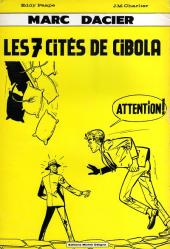 Verso de Marc Dacier (1re série) -6a1978- Les sept cités de Cibola