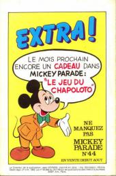 Verso de Mickey Parade -43- La peinturlucarte!