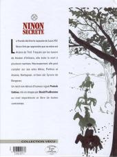 Verso de Ninon Secrète -5- Carnages