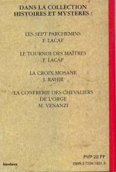 Verso de Histoires et mystères (Collection) -Cof- Pour l'amour de Gambrinus