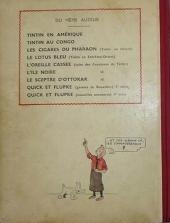 Verso de Quick et Flupke -2- (Casterman, N&B) -5- Quick et Flupke gamins de Bruxelles (5e série)