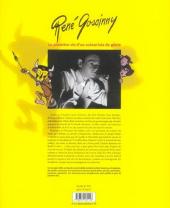 Verso de (AUT) Goscinny -12- René Goscinny - La Première Vie d'un scénariste de génie