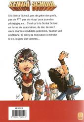 Verso de Sentaï School - L'École des héros -4- Tome 4
