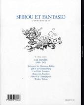 Verso de Spirou et Fantasio (Intégrale Niffle) -7- L'intégrale / 7