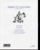 Verso de Spirou et Fantasio (Intégrale Niffle) -2- L'intégrale / 2