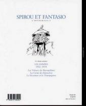 Verso de Spirou et Fantasio (Intégrale Niffle) -3- L'intégrale / 3