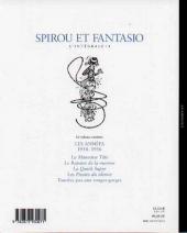 Verso de Spirou et Fantasio (Intégrale Niffle) -4- L'intégrale / 4