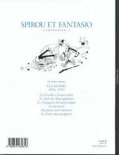 Verso de Spirou et Fantasio (Intégrale Niffle) -5- L'intégrale / 5