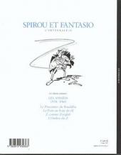 Verso de Spirou et Fantasio (Intégrale Niffle) -6- L'intégrale / 6