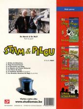 Verso de Stam et Pilou (Les aventures involontaires de) -5- Les frères de sang