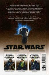 Verso de Star Wars - L'empire des ténèbres (Delcourt) -2- Le destin de la galaxie