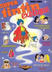 Verso de (Recueil) Tintin Super -28- Stars