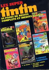 Verso de (Recueil) Tintin Super -34- Sport