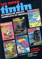 Verso de (Recueil) Tintin Super -36- Brigands